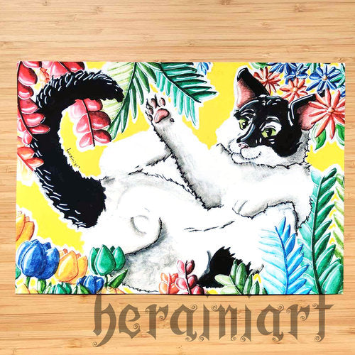 Kasvikissa -A4 juliste