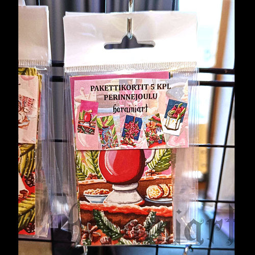 Perinnejoulu -pakettikorttisetti