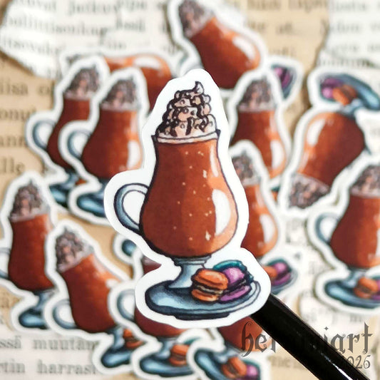 Kahvilapäivä -kalenteritarra