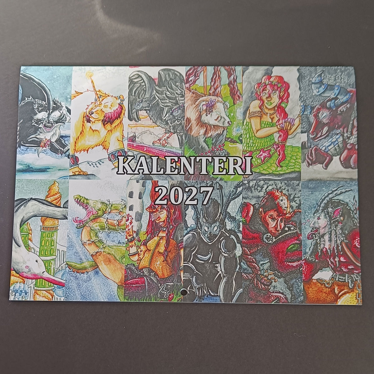 Taruolennot-seinäkalenteri vuodelle 2027