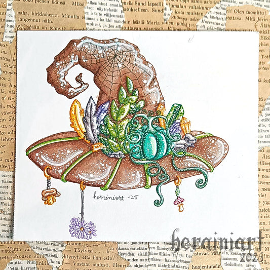 Vihreänoita -alkuperäiskuvitus