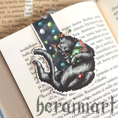 Rakastan kirjoja -magneettinen kirjanmerkki