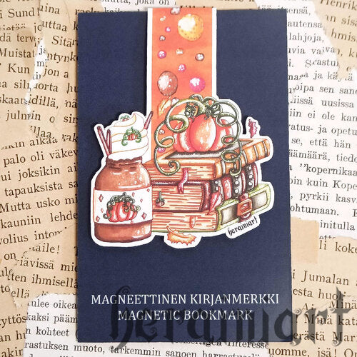 Pumpkin Spice Latte -magneettinen kirjanmerkki