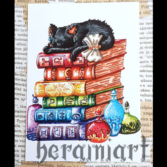 Sateenkaari -postikortti