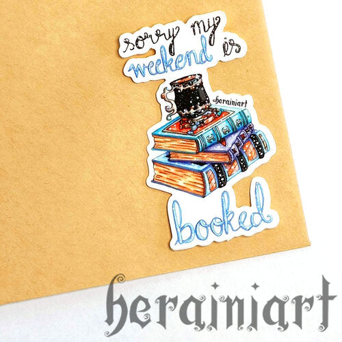 sorry my weekend is booked -vinyylitarra