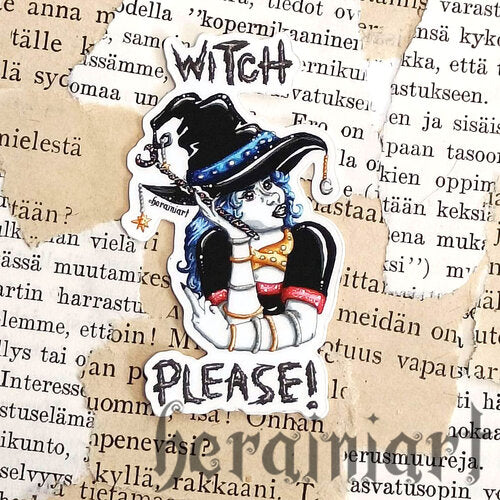WITCH PLEASE! -vinyylitarra