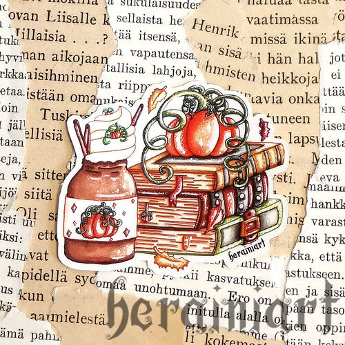 Pumpkin Spice Latte -vinyylitarra