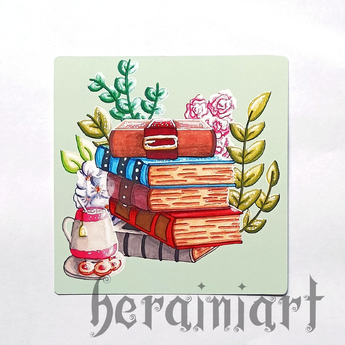 Kirjateemainen askartelu -tuotepaketti