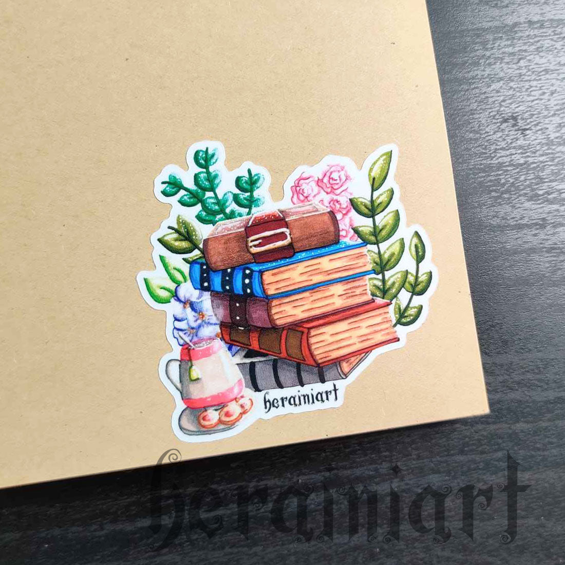 Kirjateemainen askartelu -tuotepaketti