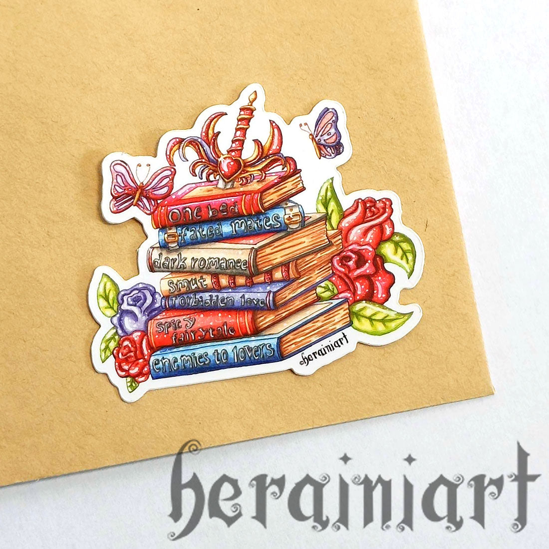 Kirjateemainen askartelu -tuotepaketti