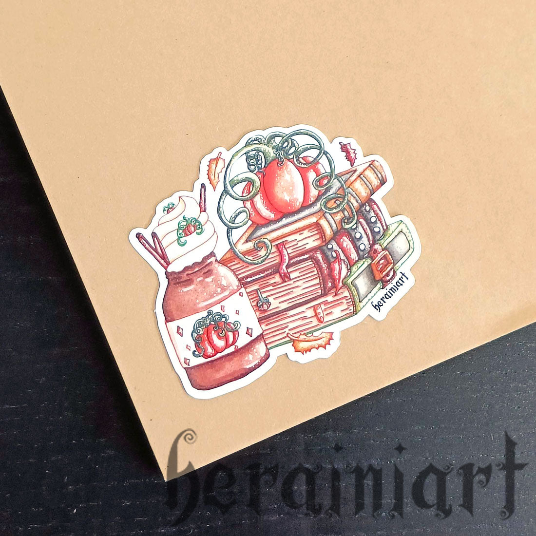 Kirjateemainen askartelu -tuotepaketti