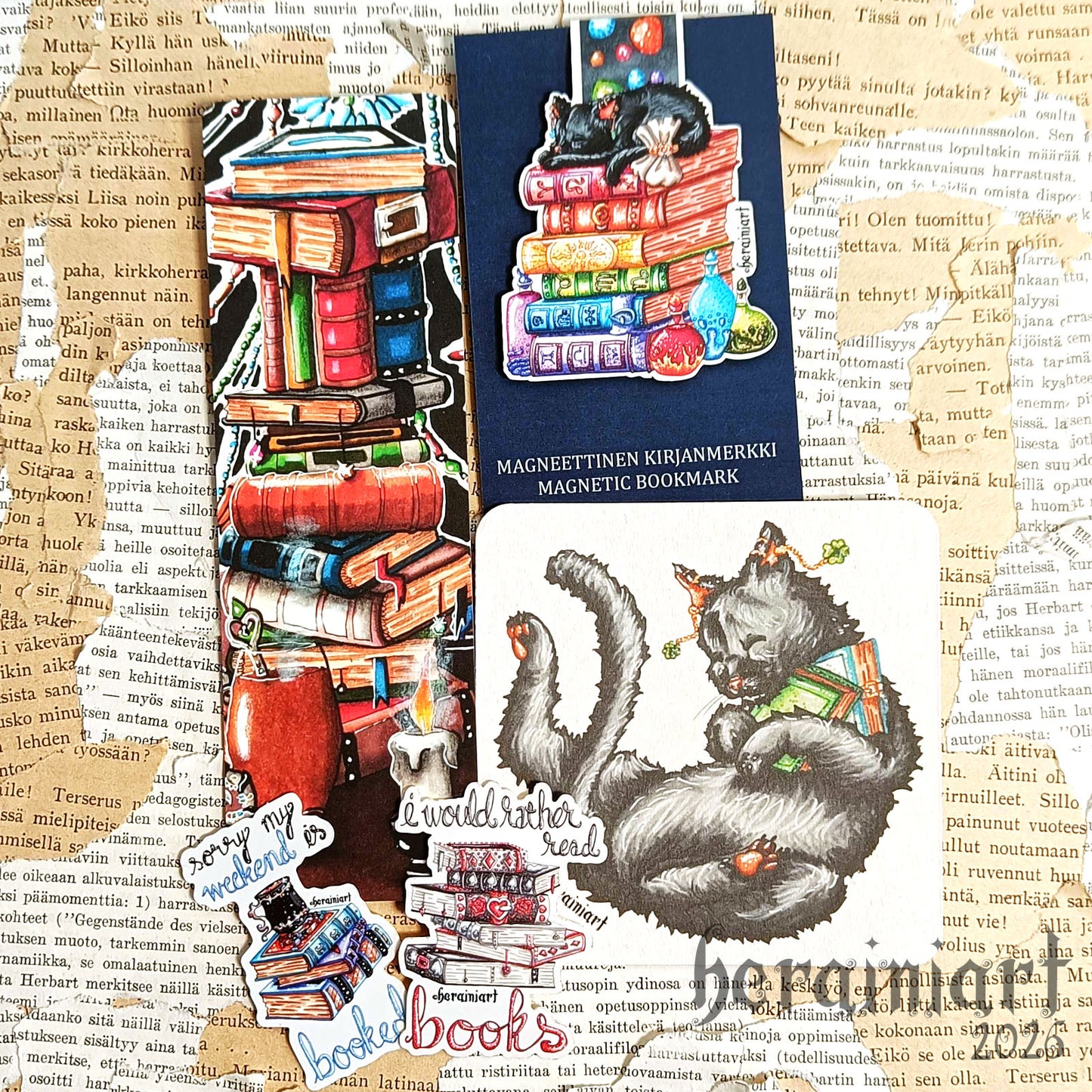 Kirjafani -tuotepaketti