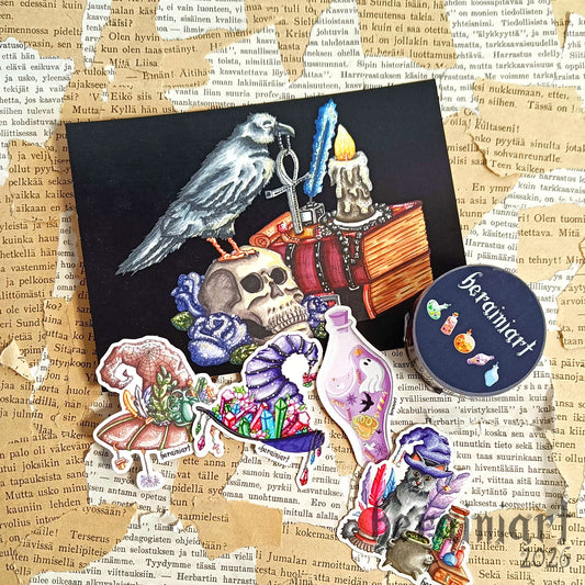 Noitateemainen askartelu -tuotepaketti