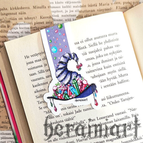 Kristallinoita -magneettinen kirjanmerkki