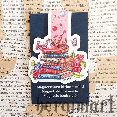 Romantasia -magneettinen kirjanmerkki